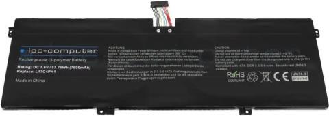 Produktbild Lenovo Yoga930 SP/A L17M4PH1 7.68V60Wh4cell bty (4 Zellen)