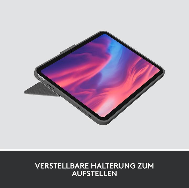 Produktbild Logitech Combo Touch (CH, iPad 2022 (10. Gen))