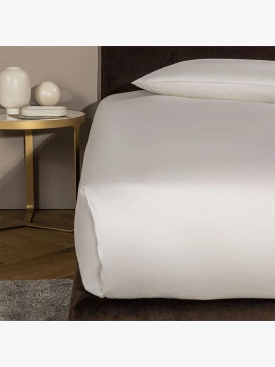 Image du produit Frette Drap-housse GRACE perle (180 x 200 cm)