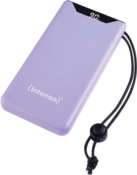Image du produit Intenso Banque d'alimentation F10000 10000 mAh Purple (10000 mAh, 20 W, 20 Wh)