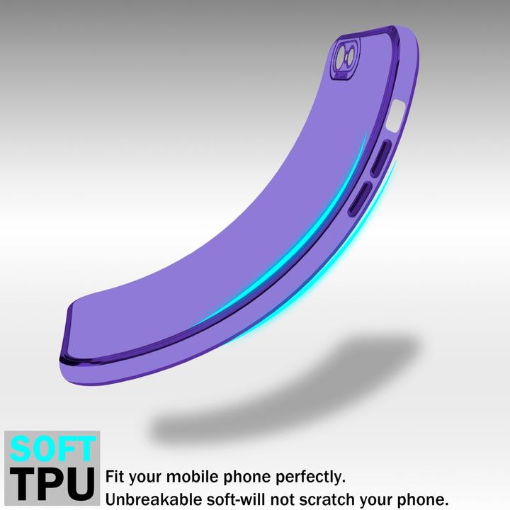 Image du produit Cadorabo Étui en TPU avec protection pour appareil photo pour Apple iPhone 6 PLUS / 6S PLUS (Apple iPhone 6 Plus)