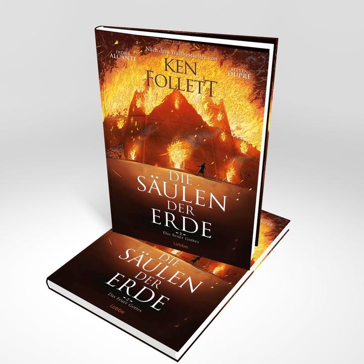 Actual product image Die Säulen der Erde - Das Feuer Gottes (German, Ken Follett, Didier Alcante, 2025)
