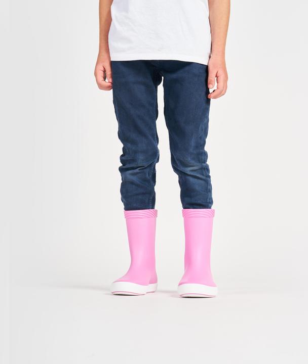 Actual product image Tribord Rubber boots rain boots children sailing 100 pink (31)