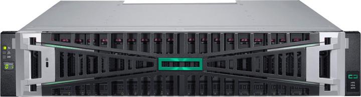 Produktbild HPE MSA 2070 SFF 2x16Gb FC 4-port Controller 12x3.84TB SSD 4x16Gb SFP FC XCVR 46TB Storage Array (3840000 GB)