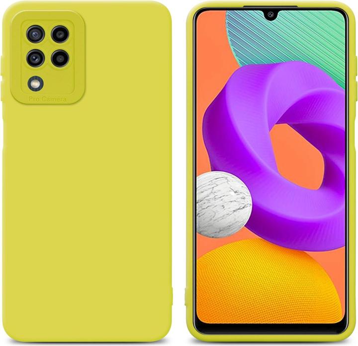 Productafbeelding Cadorabo Hoesje voor Samsung Galaxy M22 / M32 4G in TPU Fluid LM162 Style (Samsung Galaxy M22, Samsung Galaxy A32)