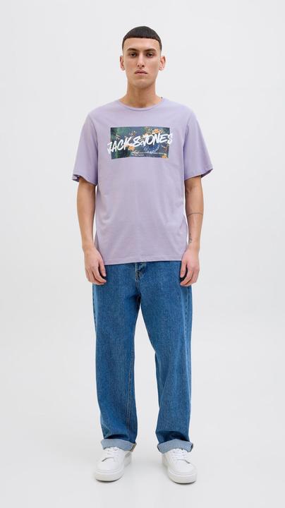 Actual product image Jack & Jones Logo Rundhalsausschnitt T-shirt T-shirt (M)