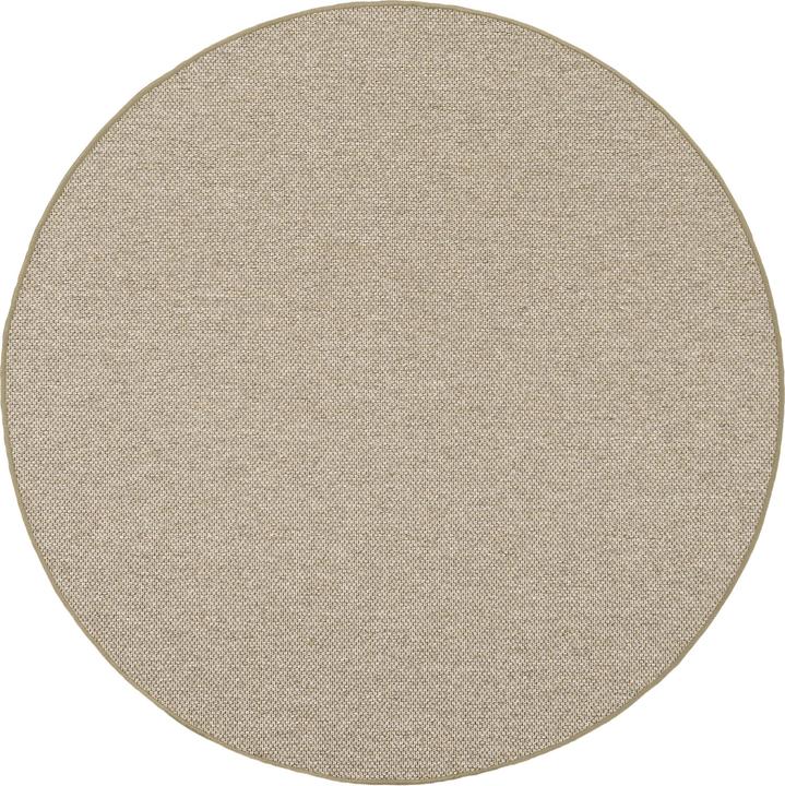 Produktbild Bentzon Natur Flachgewebe Teppich Rund in 6 Farben 4 Grössen (160 x 160 cm)