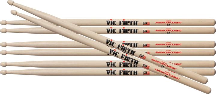 Vic Firth VF7A Multipack 4 pairs