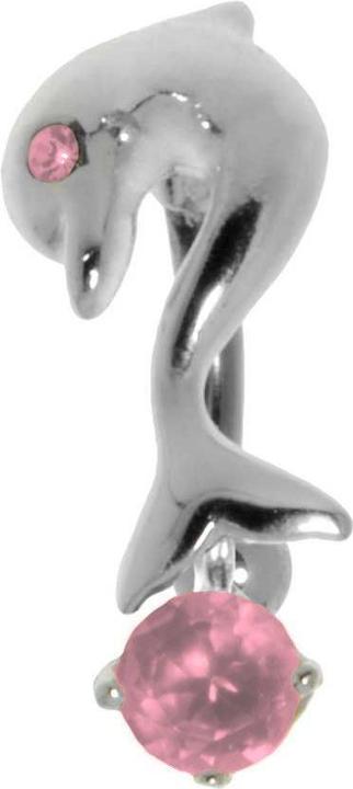 Actual product image Bijouteria Bellypiercing (Surgical steel 316L, Silver 925, Zirconia)