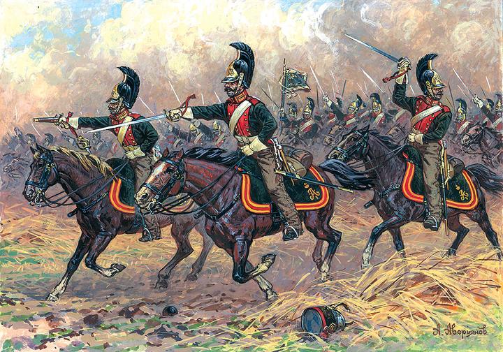 Produktbild Zvezda ZVESDA 6811 Russian Dragoons Napoleonic 1:72 Figures Model Kit