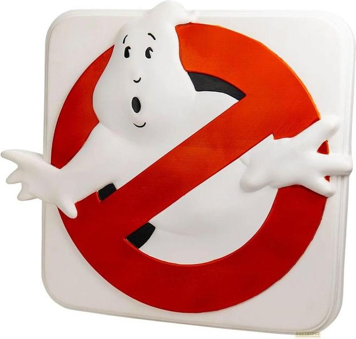 Actual product image Trick or Treat Studios Ghostbusters LED wall light No Ghost Logo