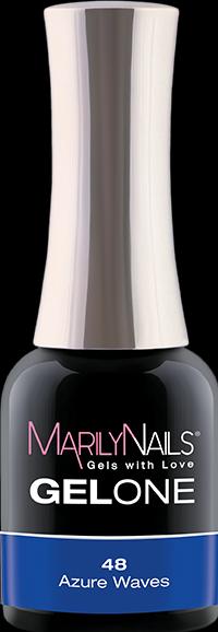 Immagine prodotto BrillBird GELONE - 48 Onde Azzurre 7ml (Onde azzurre, Vernice UV gel)