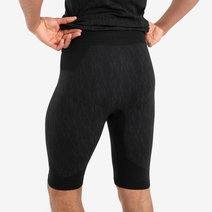 Image du produit Kipsta Short fonctionnel de football homme/femme - Keepdry noir (L)