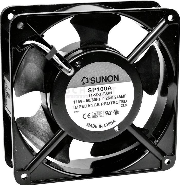 Image du produit Sunon DP200A2123XBT Ventilateur axial 230 V/AC 164.76 m³/h (L x l x H) 120 x 120 x 38 (120 mm)