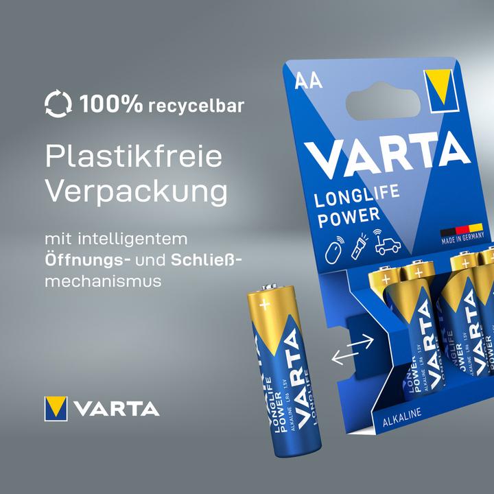 Produktbild Varta Longlife Power (12 Stk., AA, 2970 mAh)