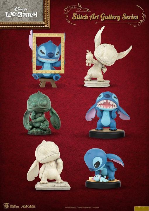 Produktbild Beast Kingdom Lilo & Stitch assotiment figurines Mini Egg Attack 8 cm Stitch Art Gallery Series (6)
