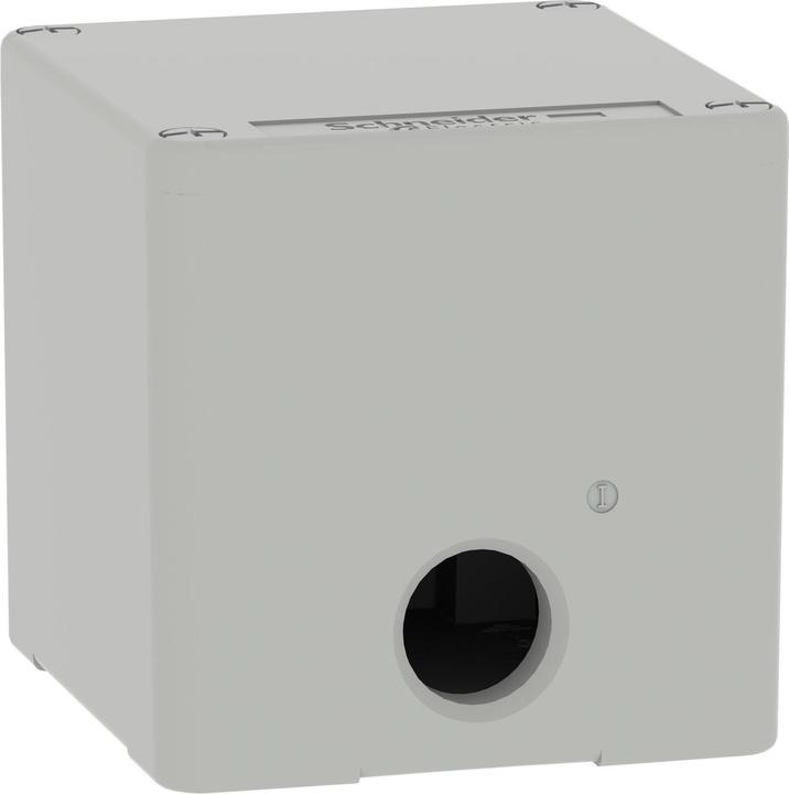 Image du produit Schneider Electric XAPD14 Boîtier vide XAP métal gris sans trou - CSA (Boîtier)