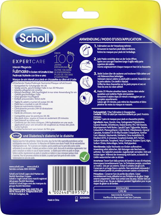 Produktbild Scholl Fussmaske in Socken (Fussmaske, 2 ml)