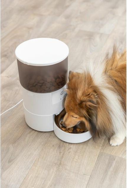 Immagine prodotto Trixie *Distributore automatico di alimenti TX-S Smart 3.0L, 18×31×18cm, bianco (3 l)