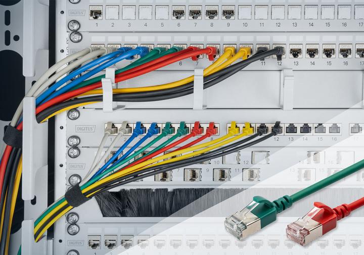 Produktbild Digitus Netzwerkkabel (F/FTP, CAT6a, 5 m)