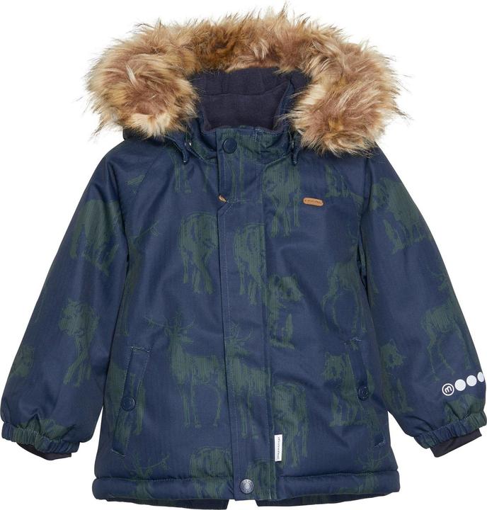 Actual product image Minymo Kid's Snow Jacket AOP (116)