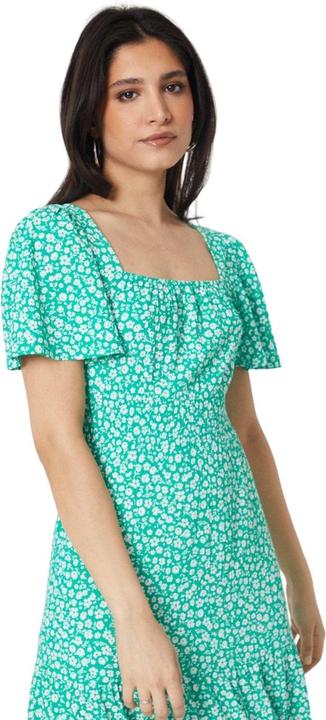 Produktbild Dorothy Perkins Midikleid Eckiger Ausschnitt FlatterÄrmel (44 D)