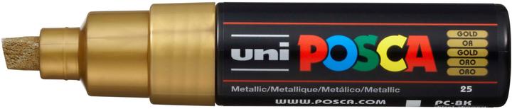 Actual product image Posca Marker PC-8K wedge tip (Gold, 8 mm, 1 x)