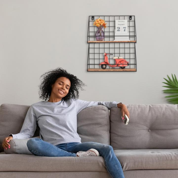 Image du produit Relaxdays Etagère murale (35 x 16 x 41 cm)