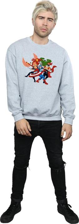 Image du produit - Sweat AVENGERS ASSEMBLE COMIC TEAM - Homme (S)