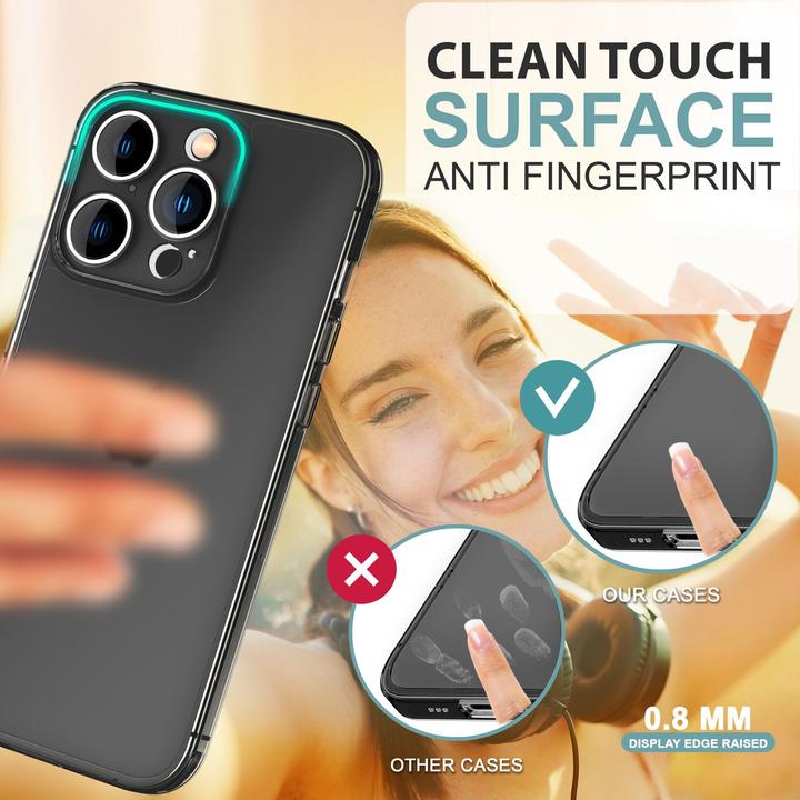 Image du produit Nalia Étui rigide mat extrêmement fin de 0,3 mm d'épaisseur (Apple iPhone 16 Pro Max)