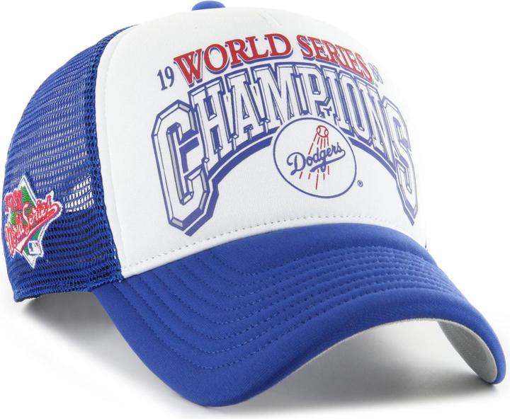 Actual product image 47 Brand Mesh Trucker Cap - Foam Champ Los Angeles Dodgers