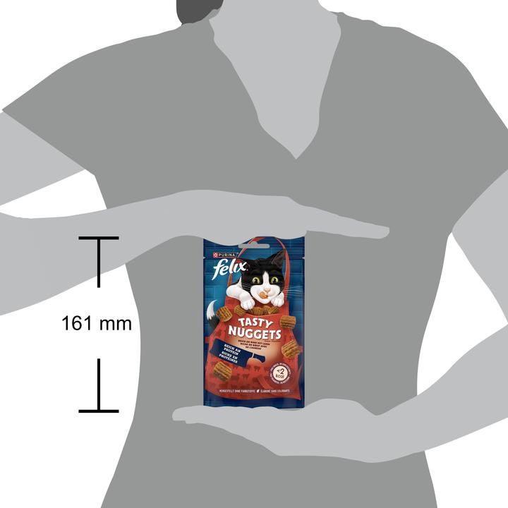 Produktbild Purina ONE Tastynuggets Rind/Lamm (Adult, 1 Stk., 50 g)
