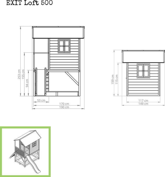 Produktbild Exit Loft 500