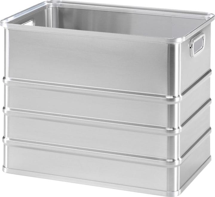 Image du produit Gmöhling Caisse de transport, empilable, non perforée, différentes tailles (65 x 43 x 50.5 cm, 120 l)