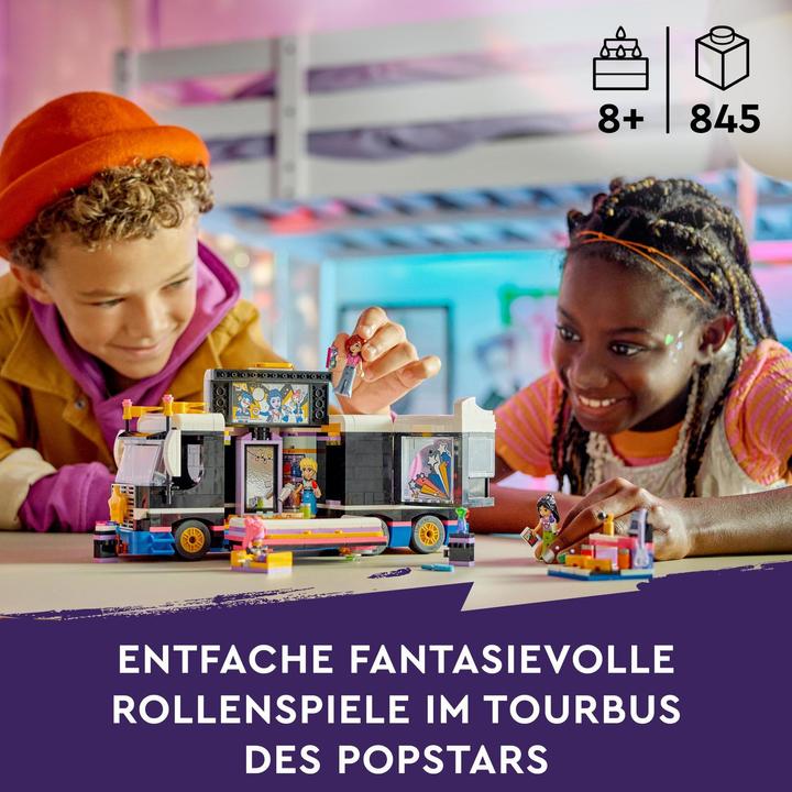 Image du produit LEGO 42619 Bus de tournée Popstar (42619, LEGO Friends)