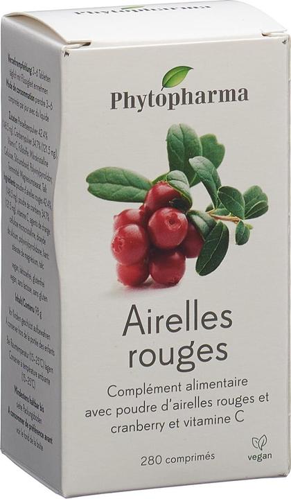 Produktbild Phytopharma Preiselbeer (280 Stück, Tabletten, 140 g)
