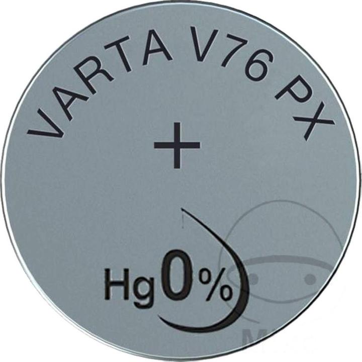 Actual product image Varta Electronics V76PX (1 pcs., SR44, 145 mAh)