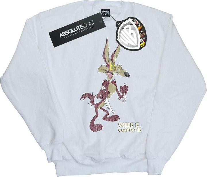 Looney Tunes Wile E Coyote Distressed Sweatshirt (M)