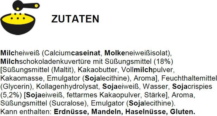 Nährwerte und Zutaten Powerbar ProteinPlus 52% Bar (Cookies & Cream, 20 Stk., 1100 g)