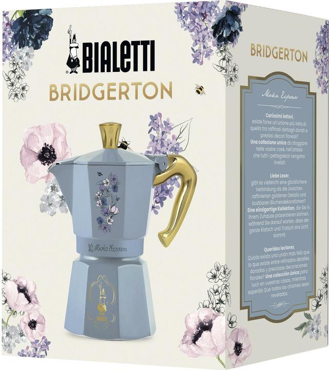 Immagine prodotto Bialetti Bridgerton Moka Express caffettiera per espresso 6 tazze (6 T.)