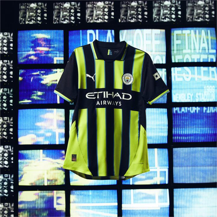 Actual product image Puma MCFC Away Jersey Replica Jr (116)