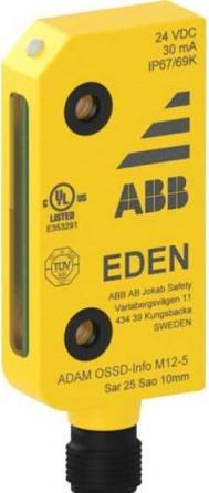 Actual product image ABB ADAM OSSD-INFO 5 Safety sensor with OSSD signals and info output Adam OSSD-Info M12-5
