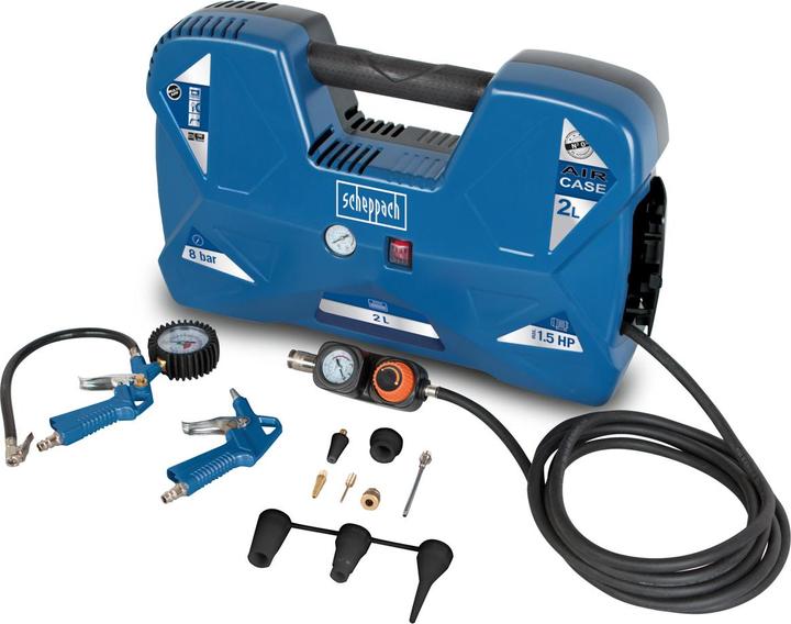 Produktbild Scheppach Kompressor Aircase (8 Bar, 2 l)