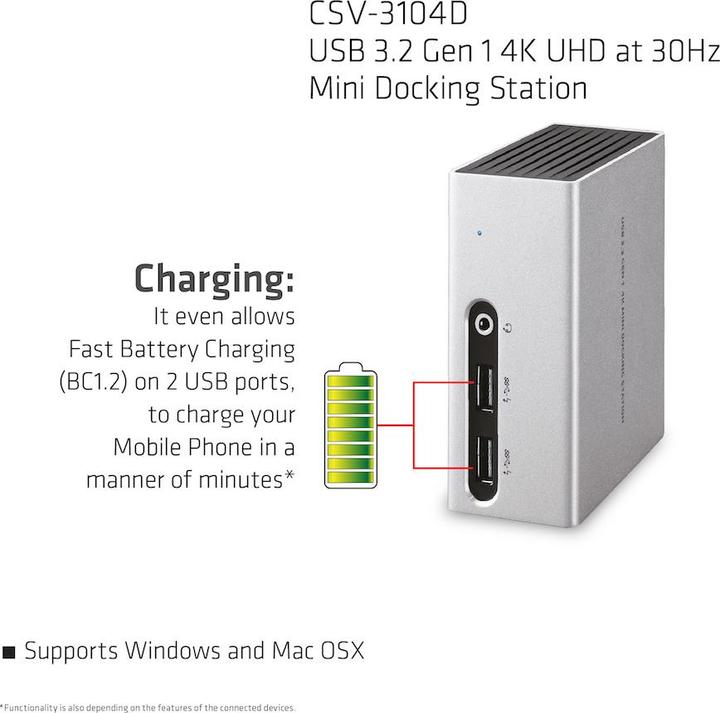 Productafbeelding Club 3D Csv-3104d (USB-B, 9 Havens)