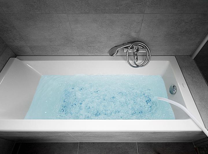 Image du produit Newgen medicals Tapis de bain à remous pour la baignoire (120 x 36 cm)