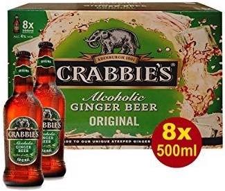 Image du produit John Crabbie JOHN CRABBIES'S Original Alcoholic Ginger Beer caisse 8 x 500 ml / 4 % UK (12 x 50 cl)
