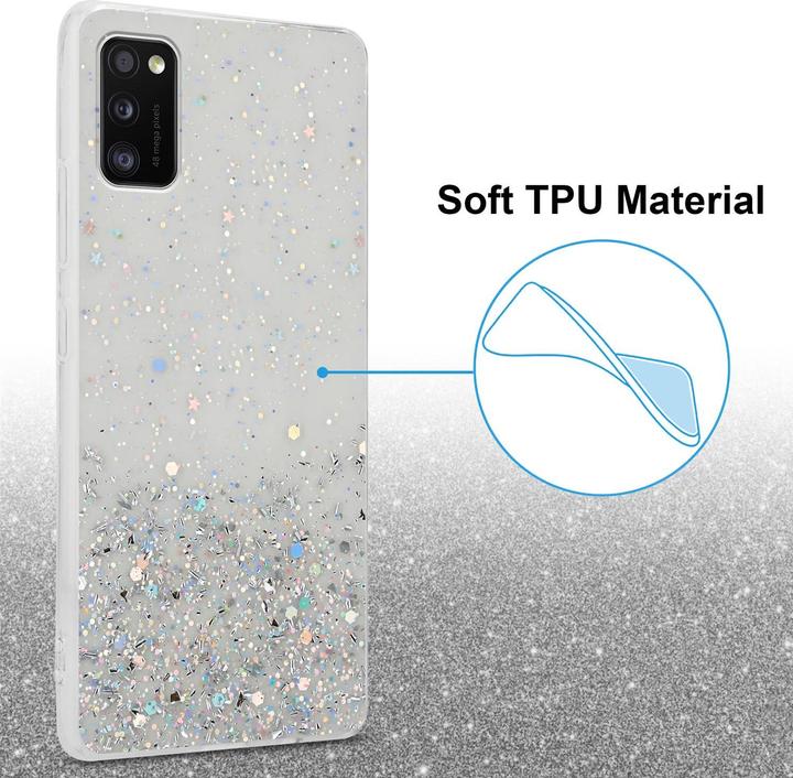 Produktbild Cadorabo TPU Cover funkelnder Glitter (Samsung Galaxy A41)