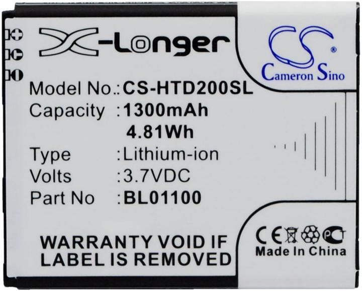 Immagine prodotto NoName Batteria per HTC A320E ecc.