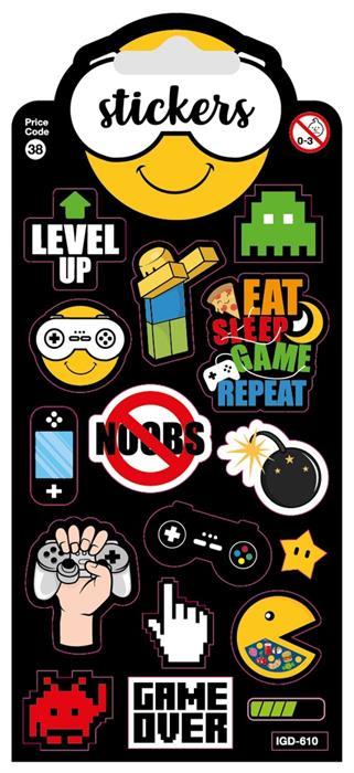Produktbild Card Group Stickers Video Game Icons
