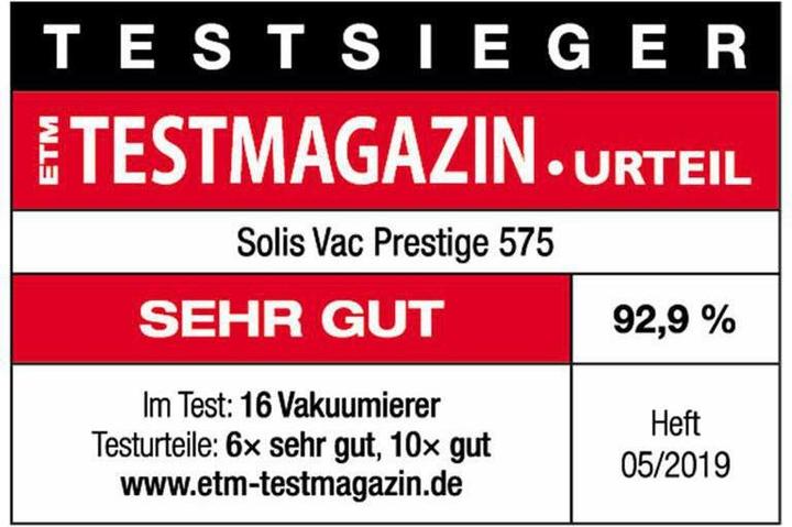 Produktbild Solis Vac Prestige 575